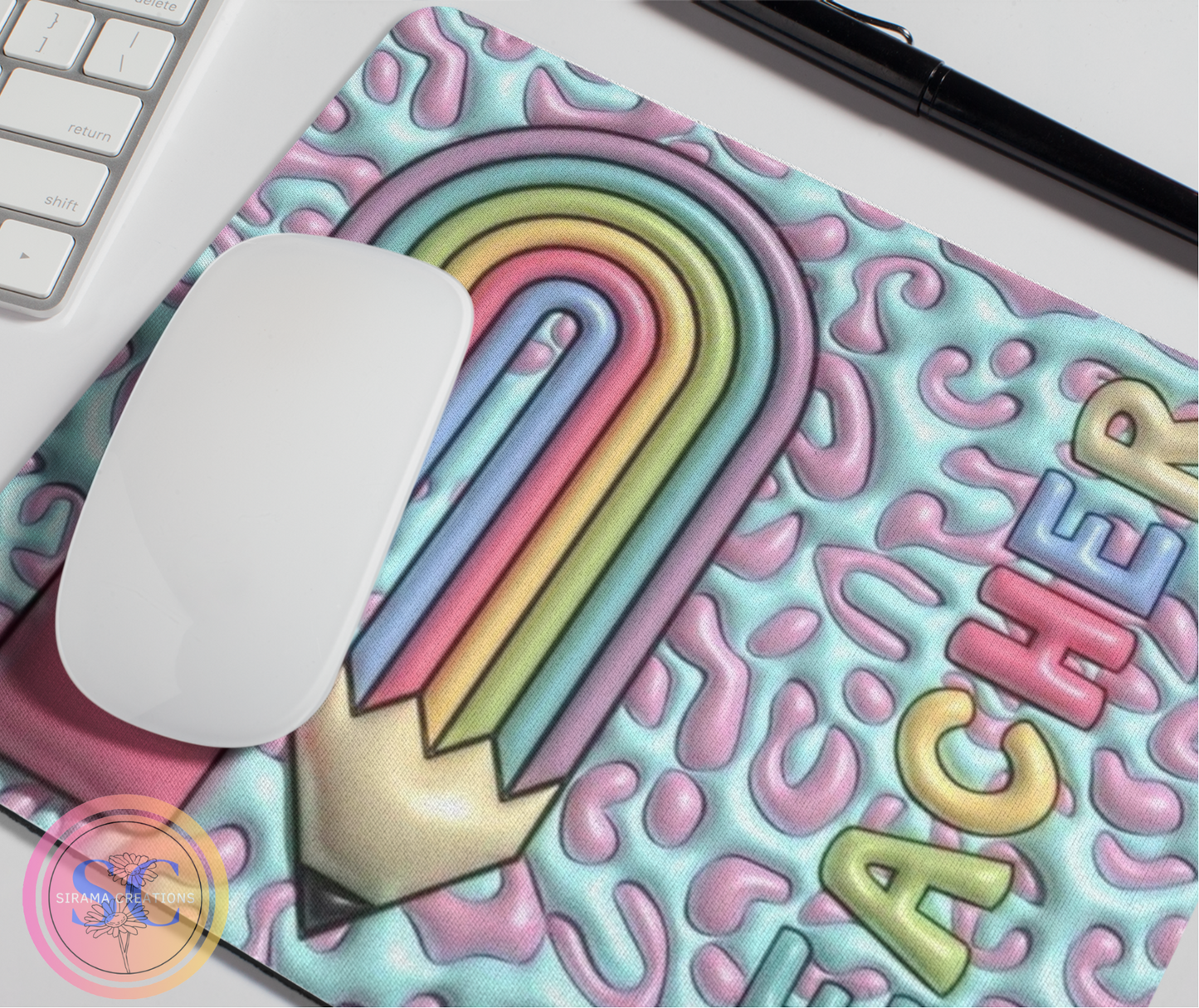 Teacher 3D - Mouse Pad