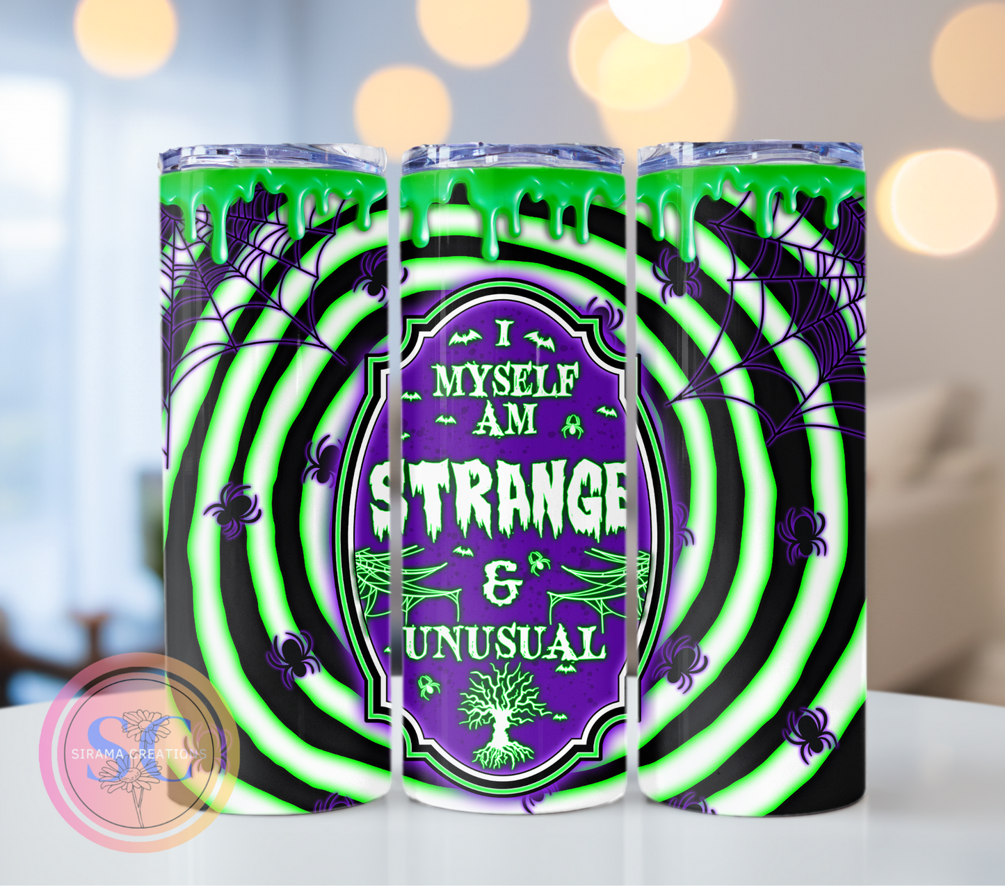 I myself am strange & unusual | Tumbler